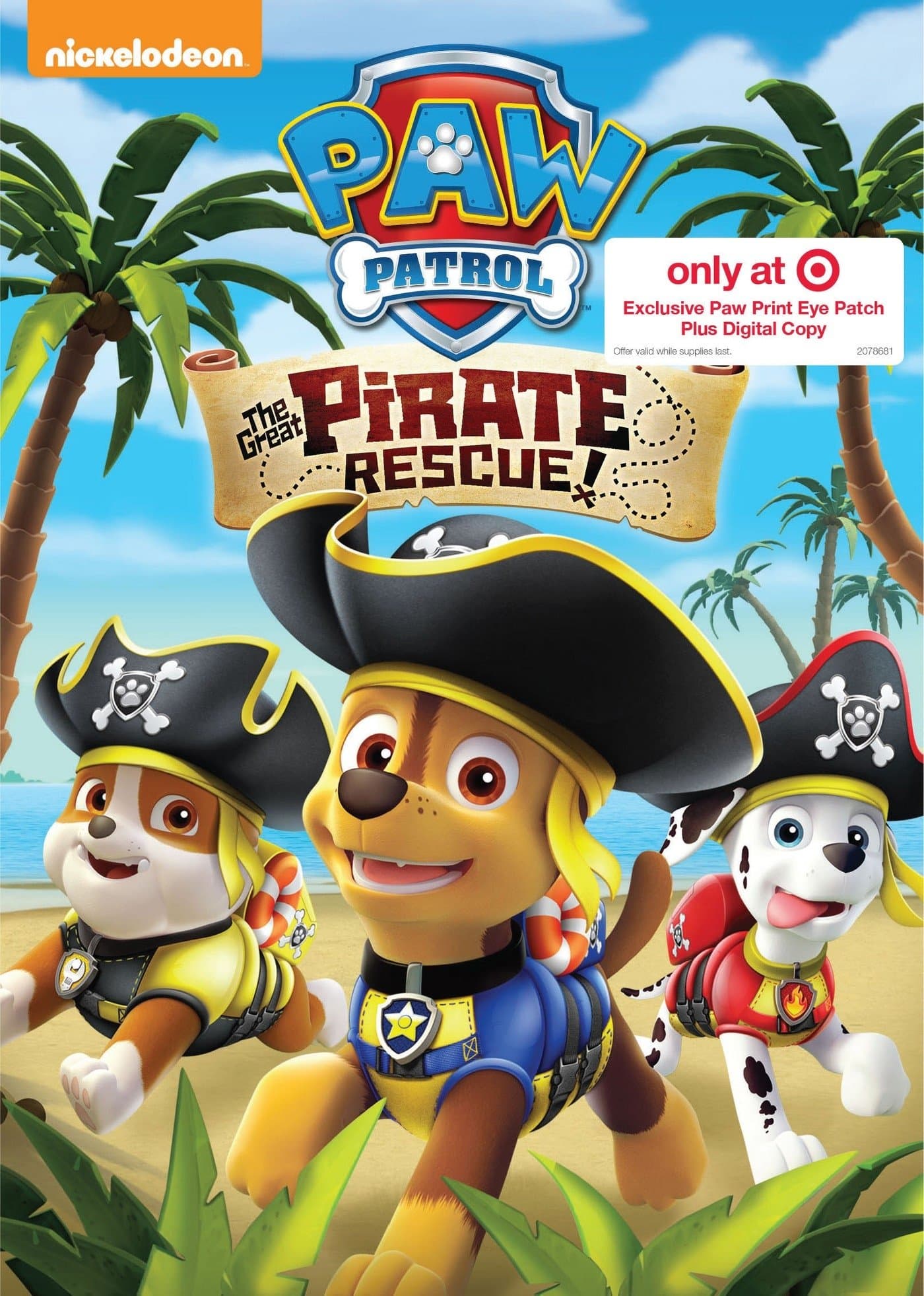 PAW Patrol: The Great Pirate Rescue! backdrop