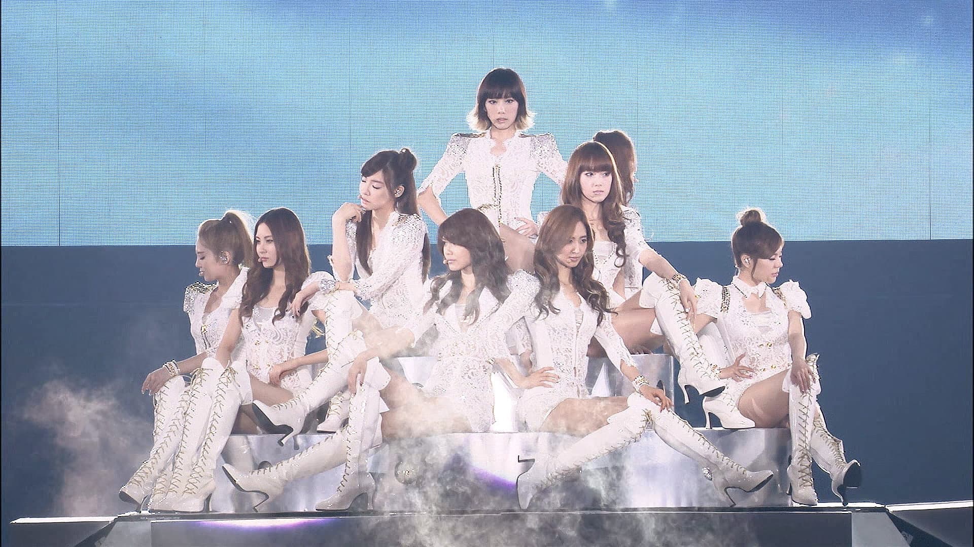 Girls' Generation FIRST JAPAN TOUR backdrop
