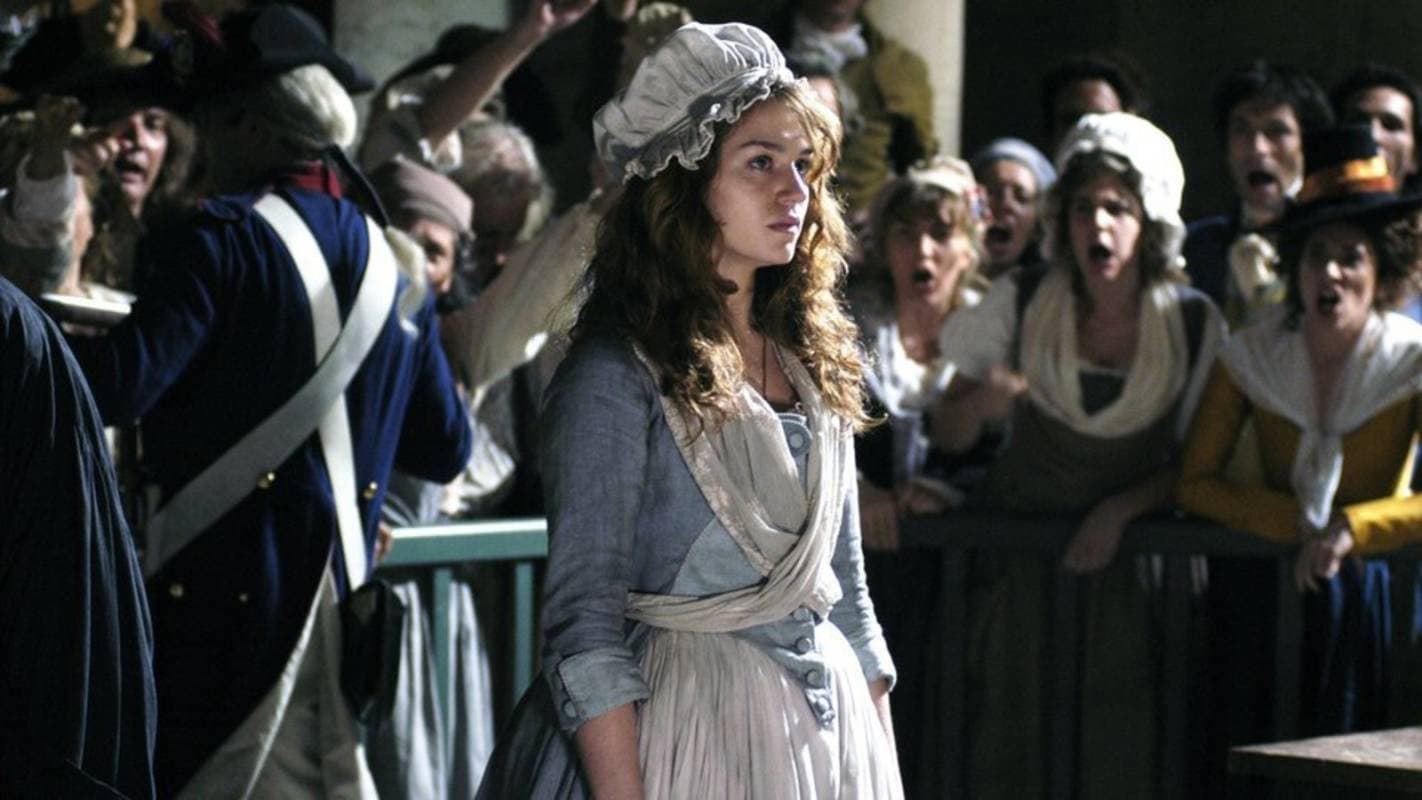 Charlotte Corday backdrop