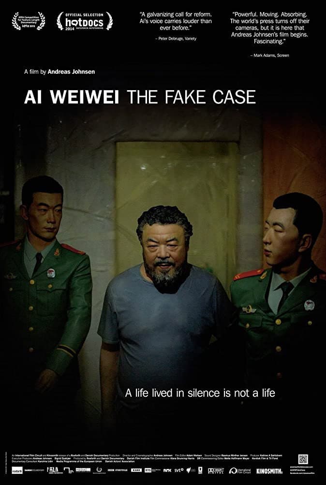 Ai Weiwei: The Fake Case backdrop