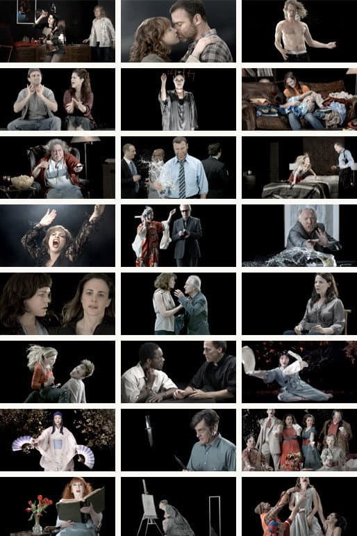 Portraits in Dramatic Time backdrop