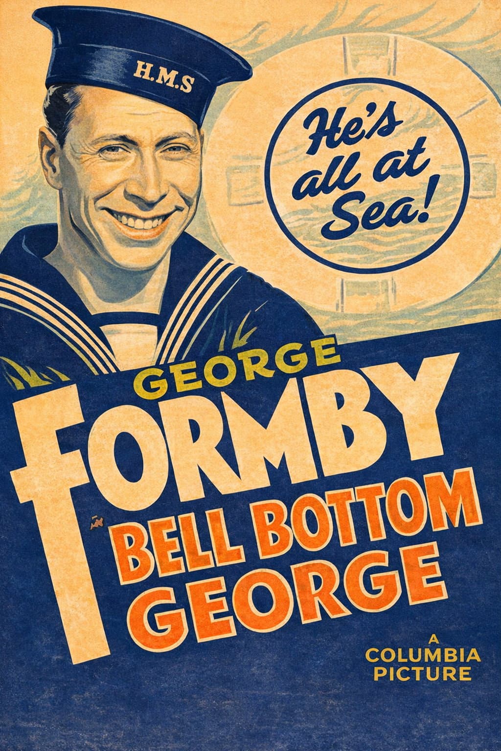 Bell-Bottom George backdrop