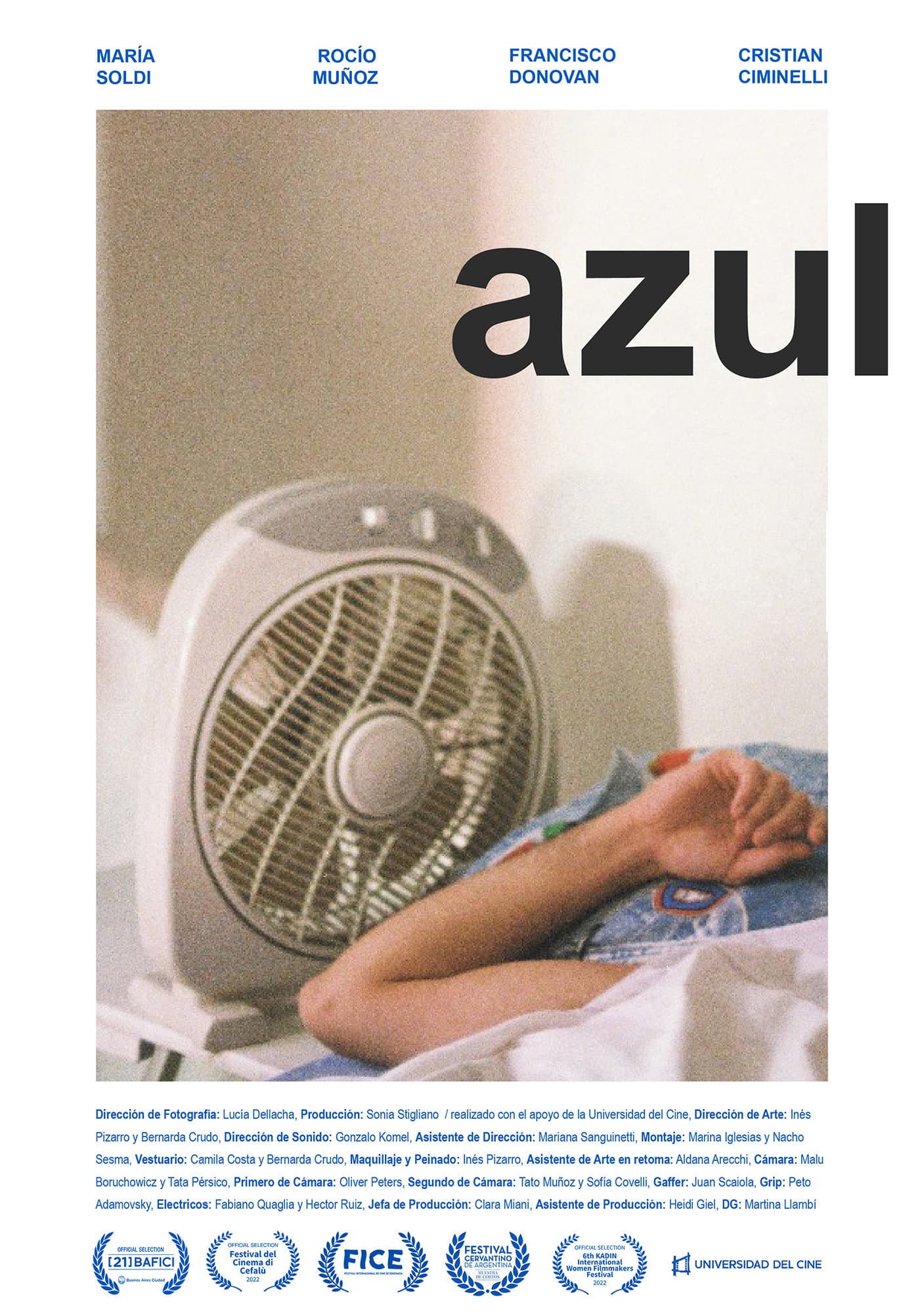 Azul backdrop