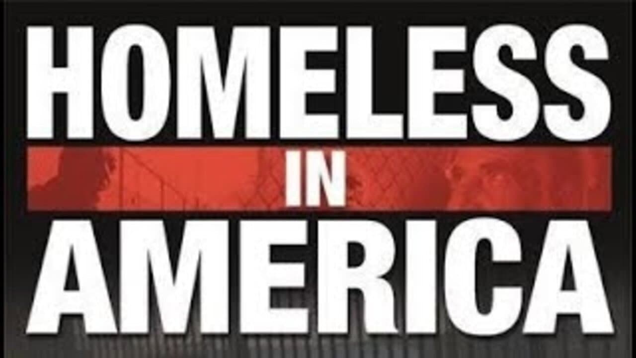 Homeless in America backdrop