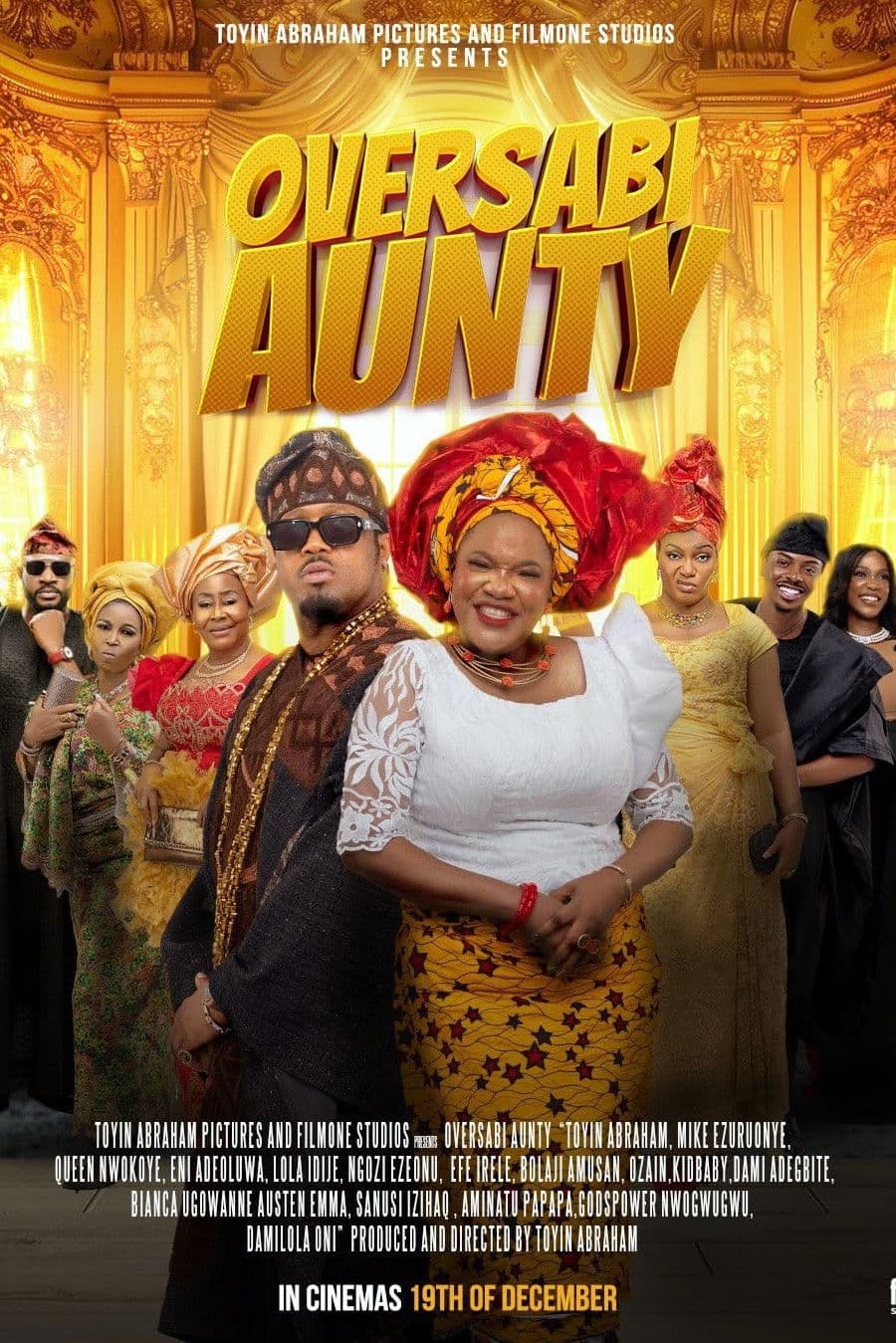 Oversabi Aunty backdrop