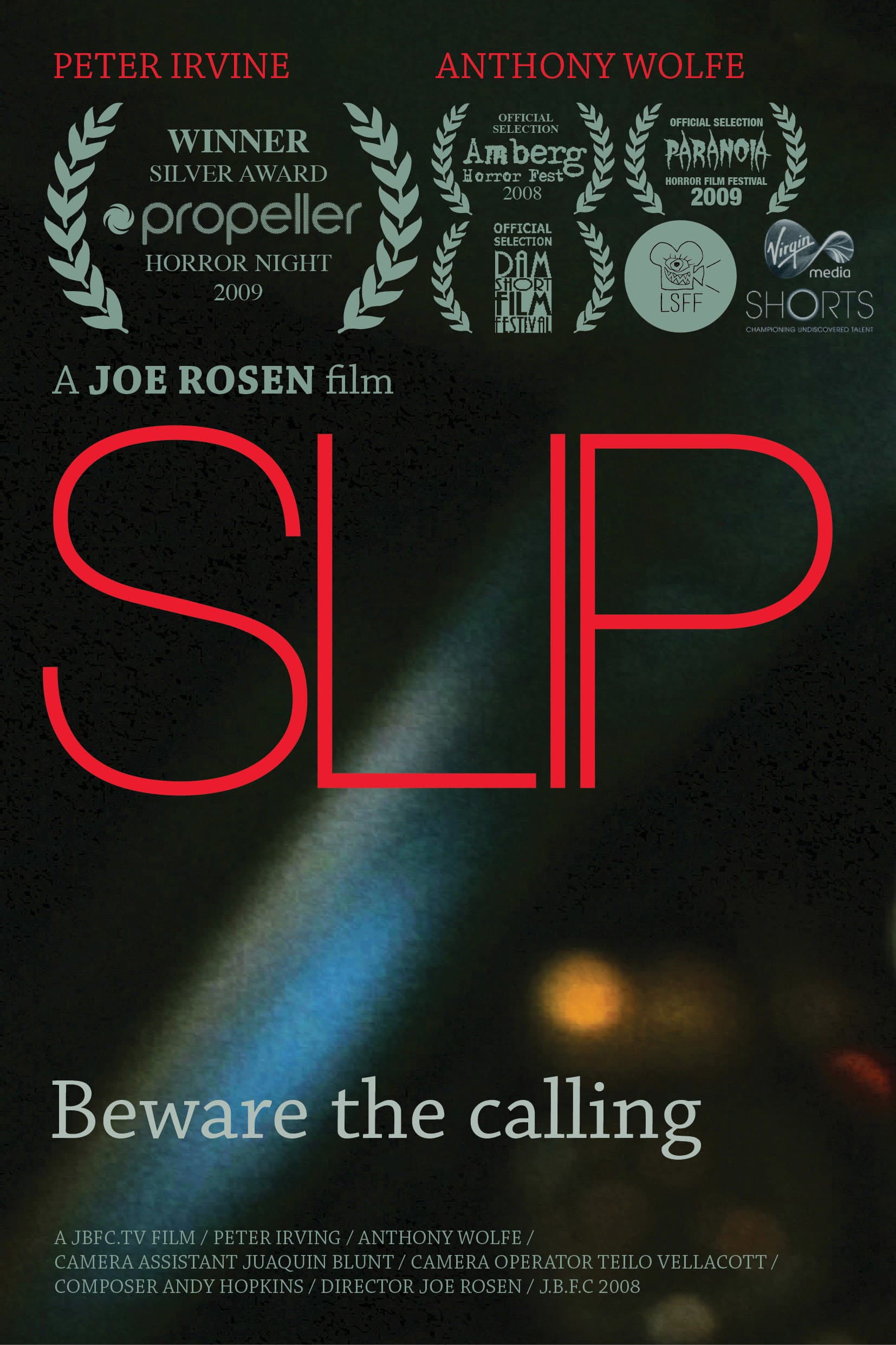 Slip backdrop