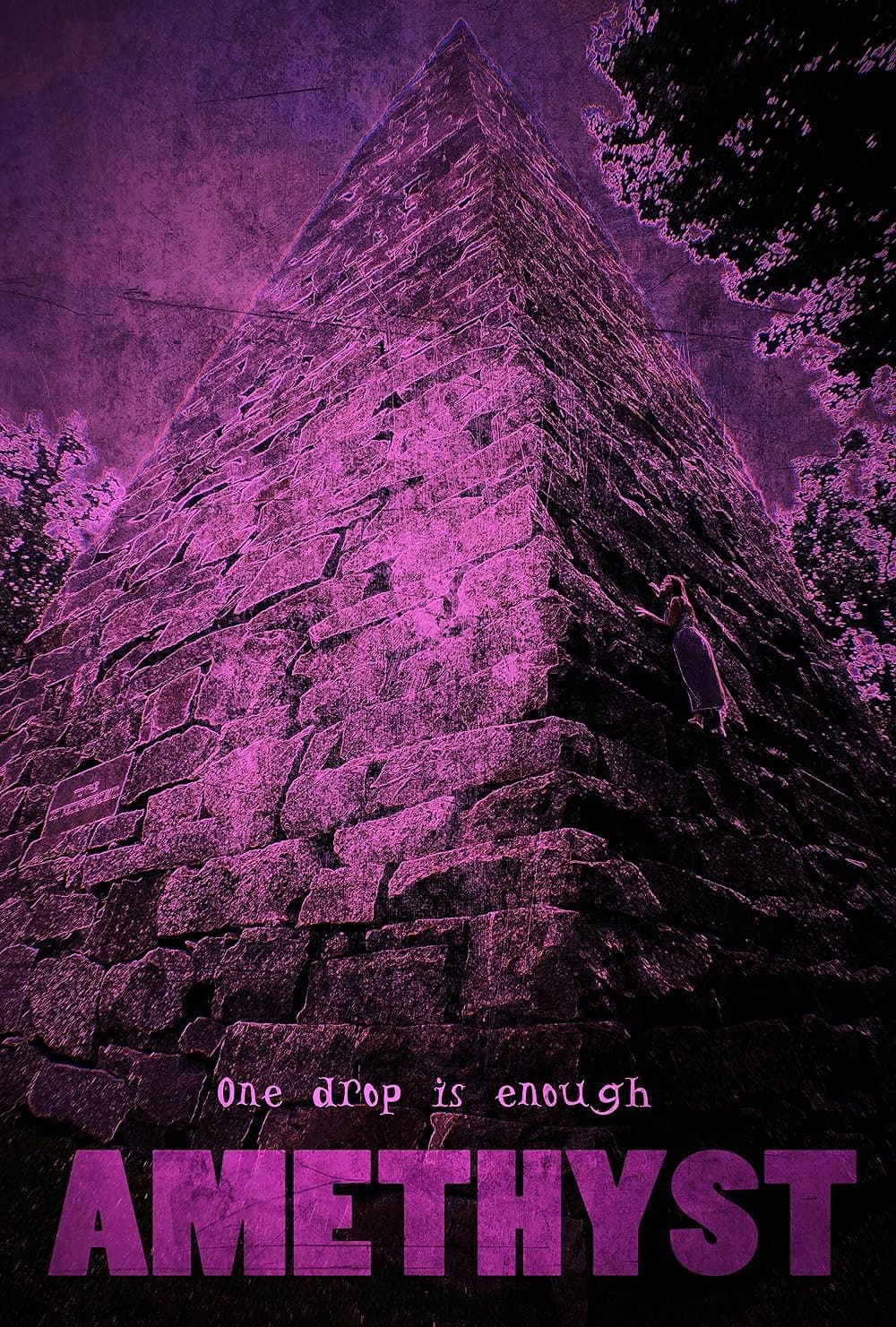 Amethyst backdrop