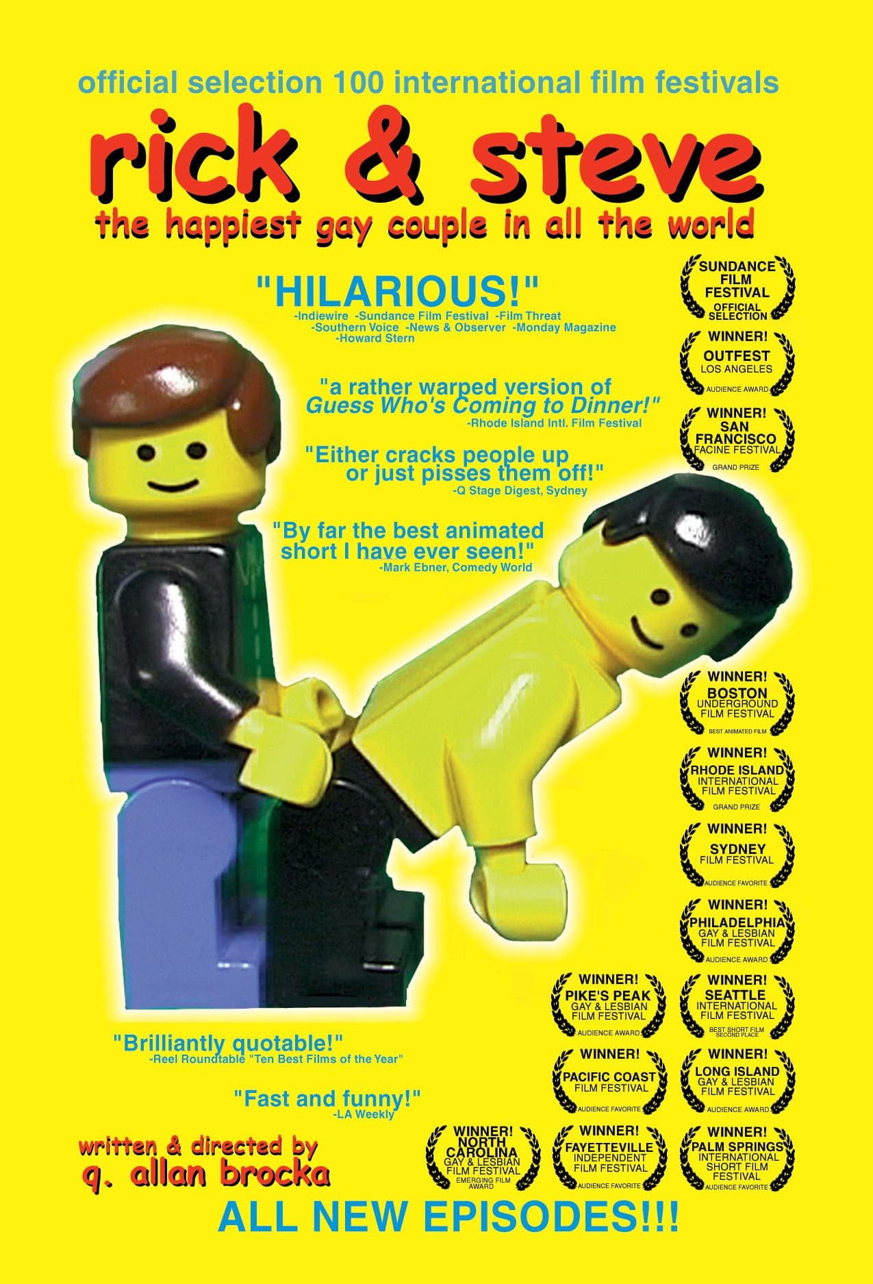 Rick and Steve: The Happiest Gay Couple in all the World Cum & Quiche backdrop