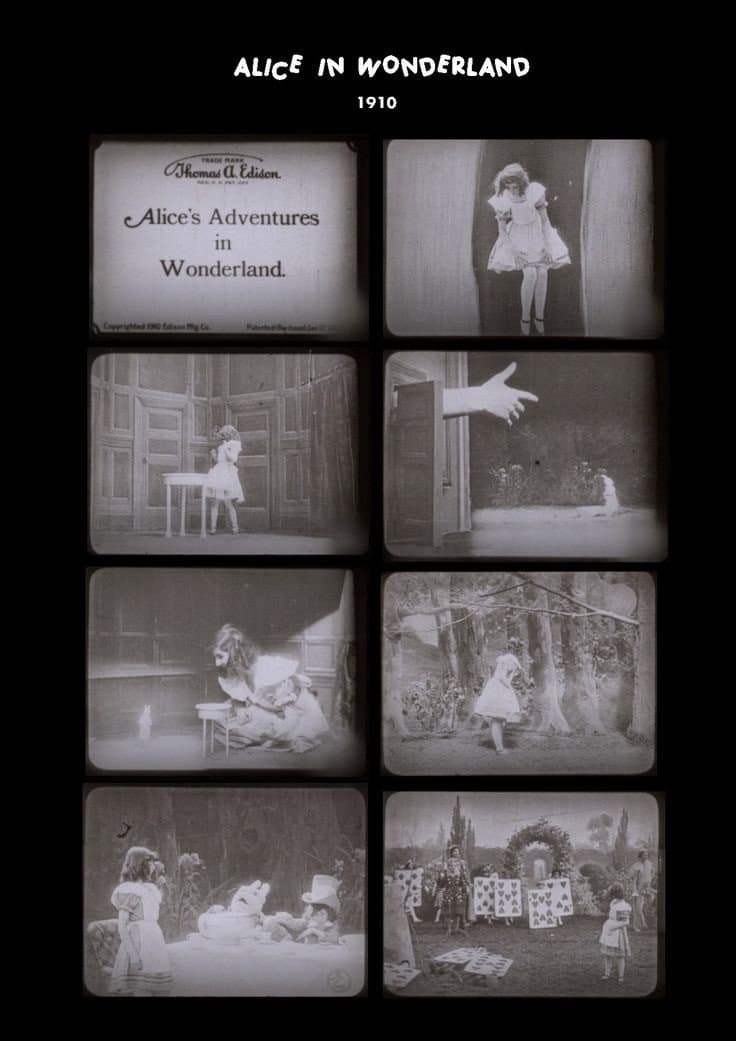 Alice's Adventures in Wonderland backdrop