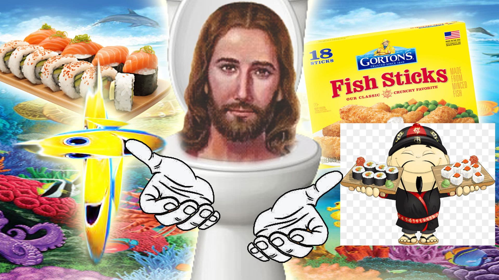 Finding Jesus backdrop