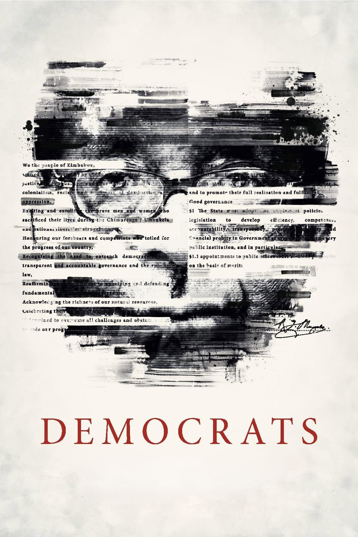Democrats backdrop