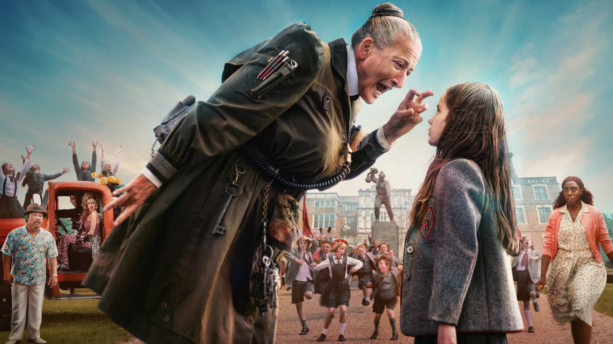 Roald Dahl's Matilda the Musical backdrop