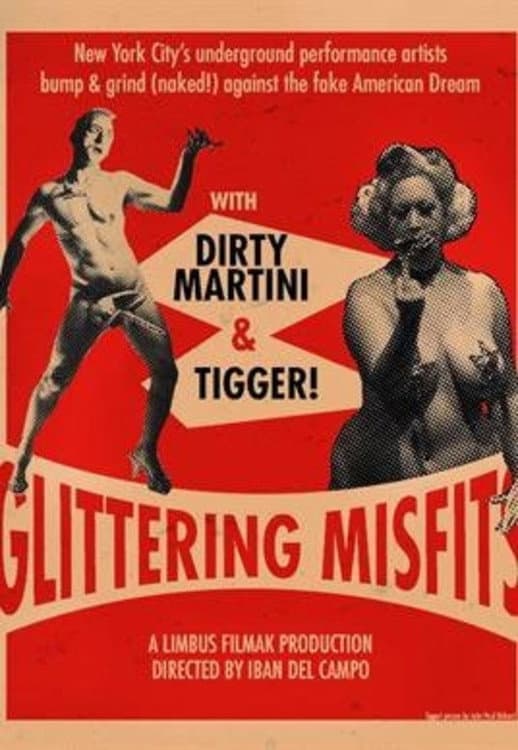 Glittering Misfits backdrop