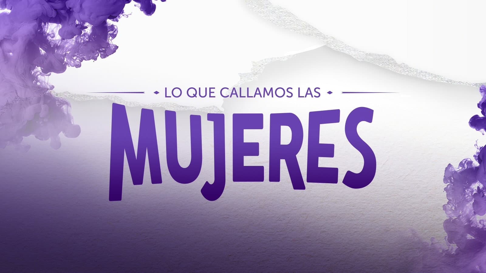 Lo que callamos las mujeres backdrop