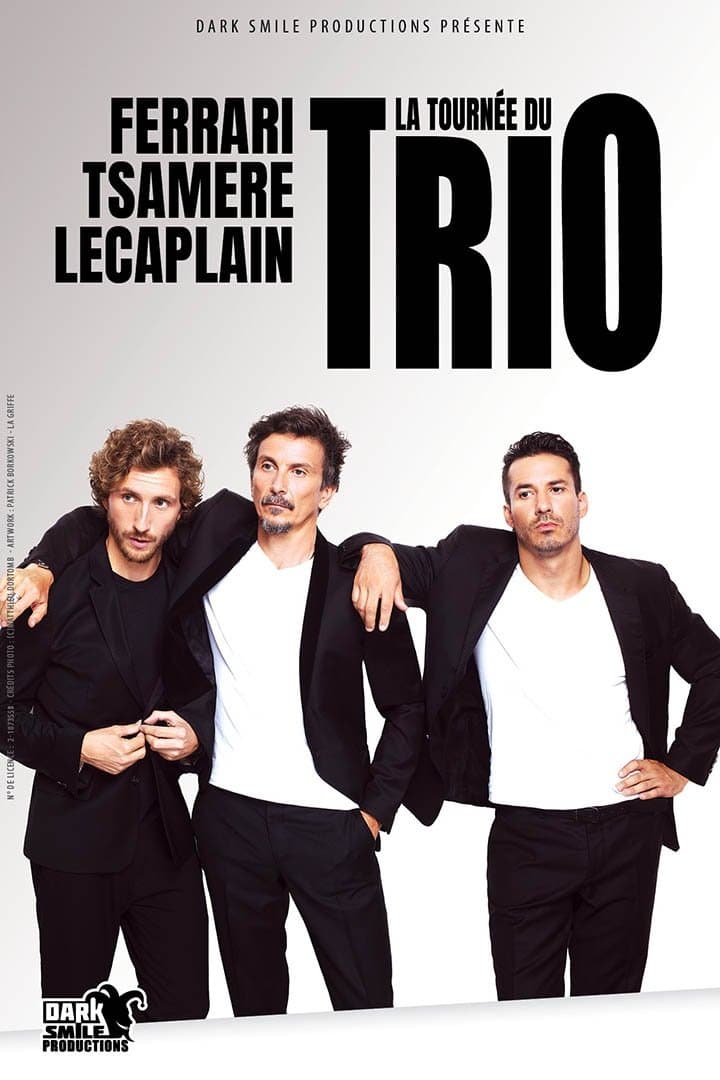 Ferrari Tsamère Lecaplain : Le trio en direct au cinéma backdrop