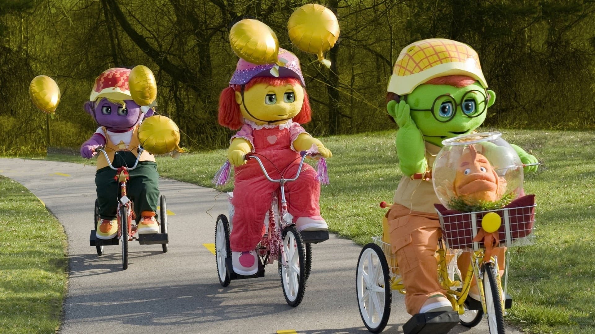 The Oogieloves in the Big Balloon Adventure backdrop