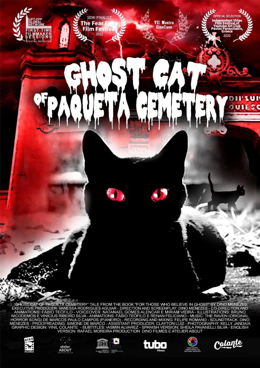 O Gato Fantasma do Cemitério do Paquetá backdrop
