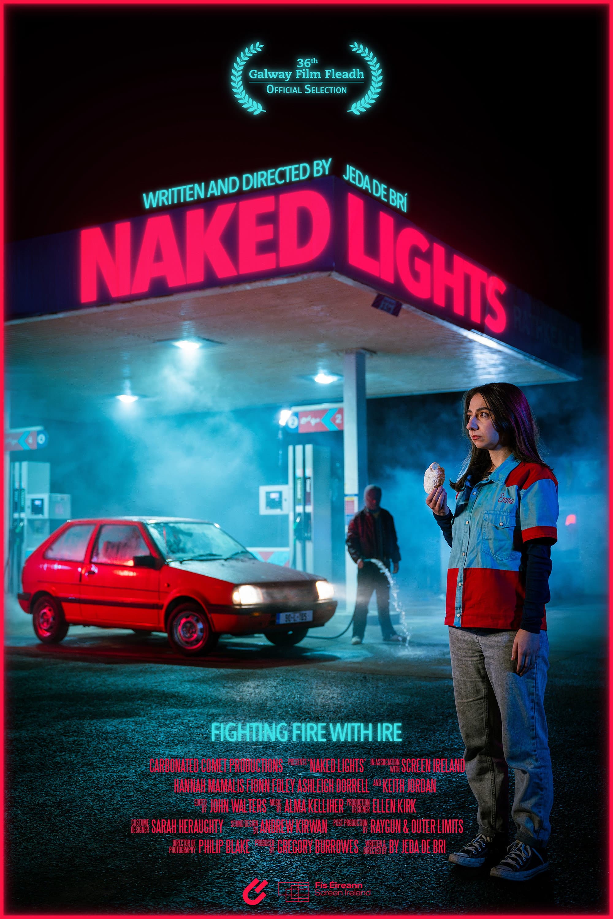 Naked Lights backdrop