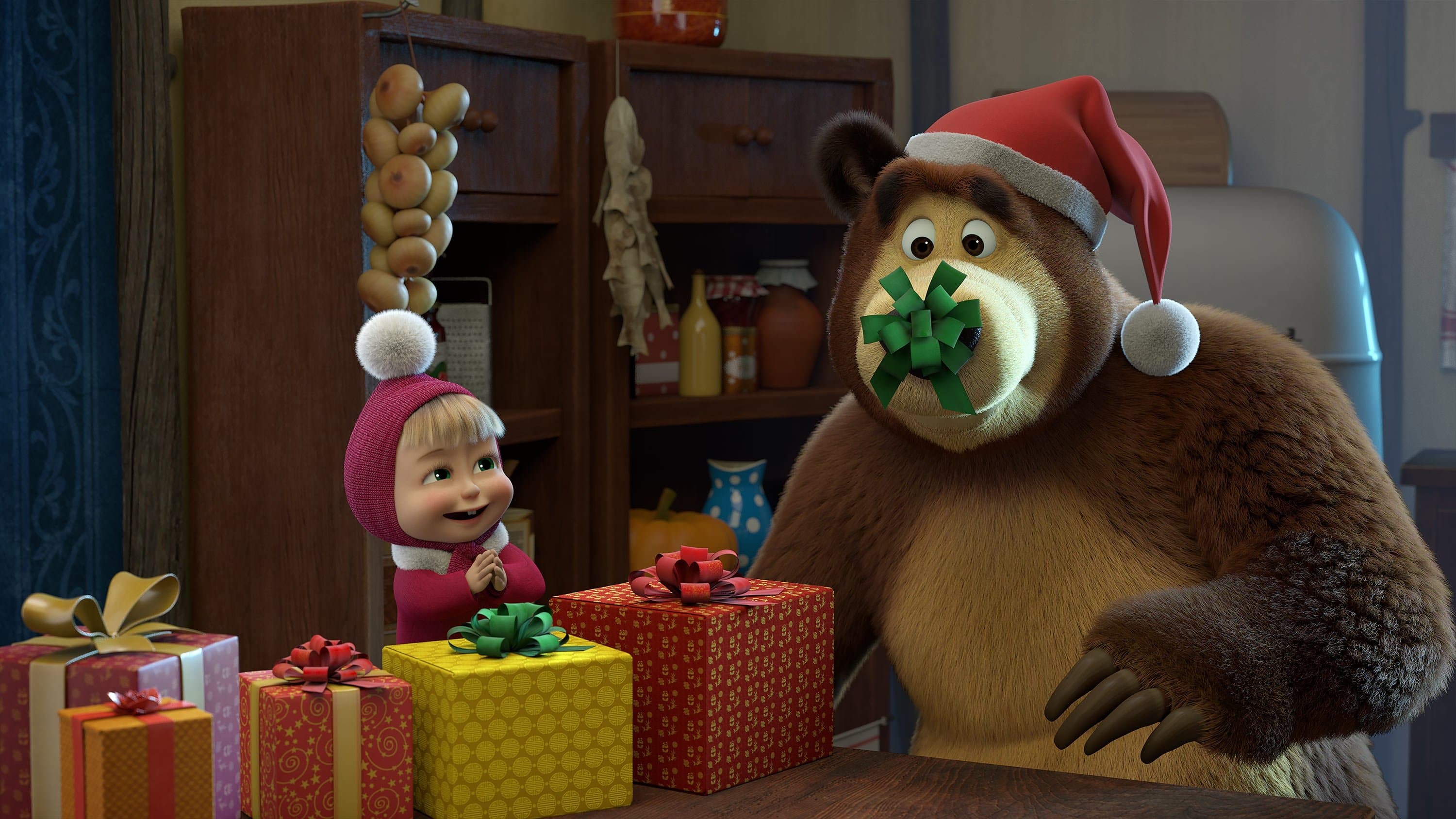 Masha and the Bear: Twice the Fun backdrop