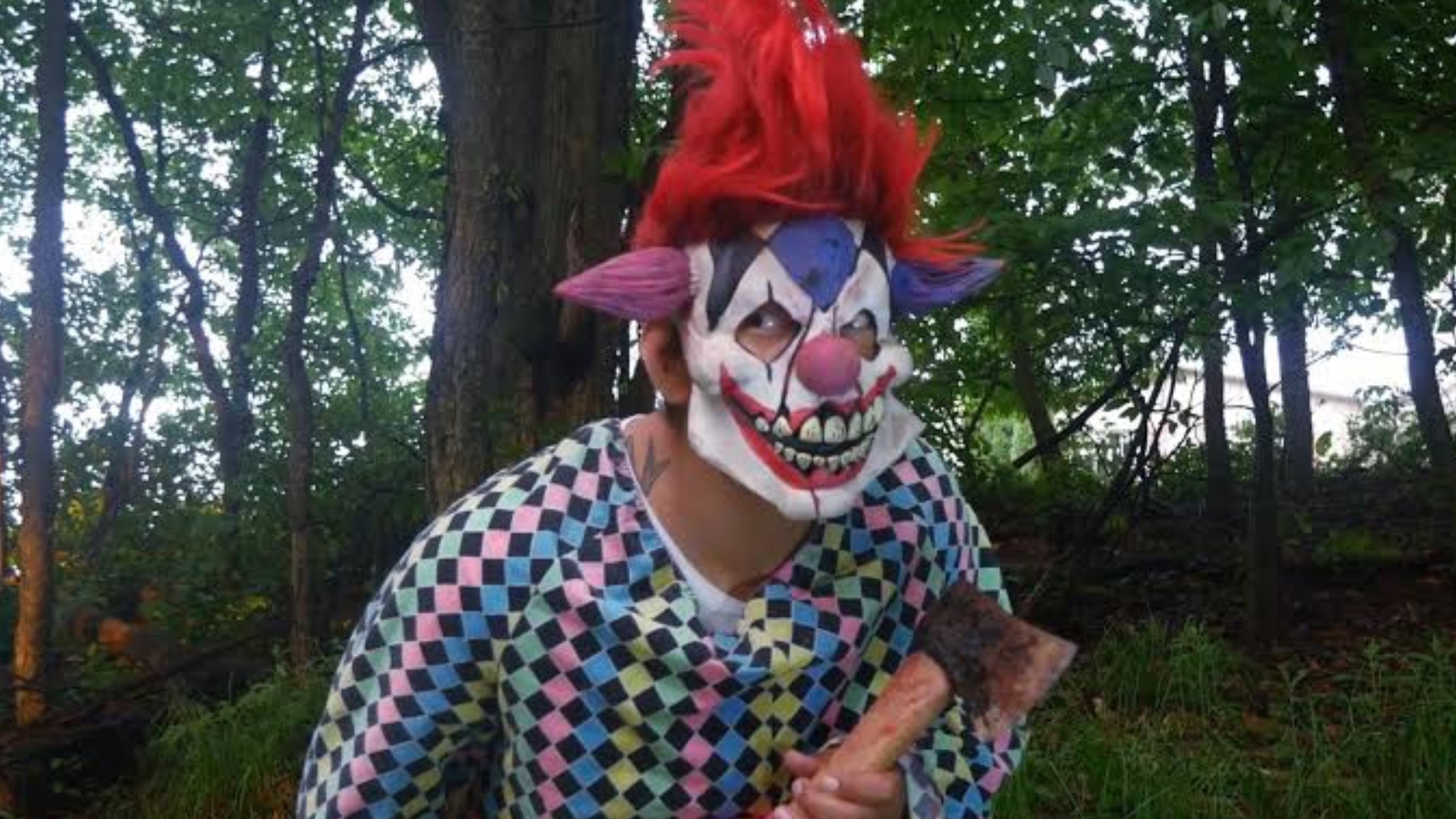 Camp Blood: Clown Shark backdrop