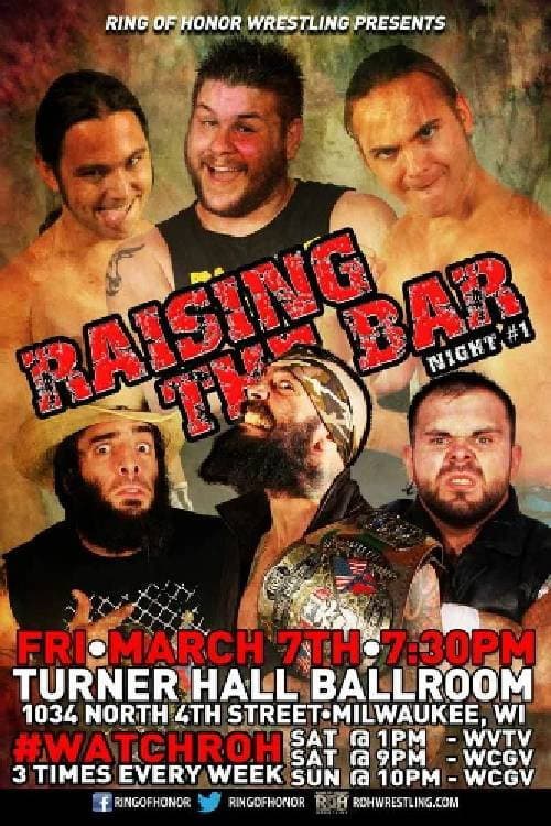 ROH: Raising The Bar - Day 1 backdrop