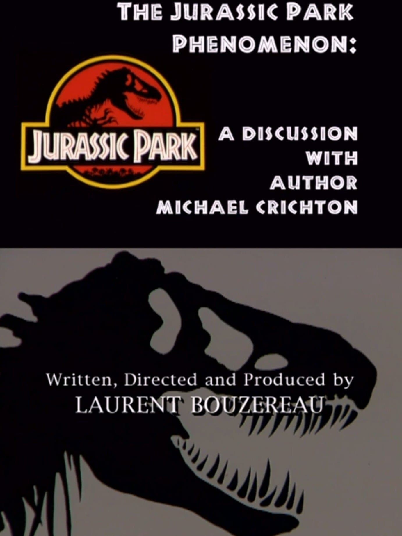 The Jurassic Park Phenomenon: A Discussion with Author Michael Crichton backdrop
