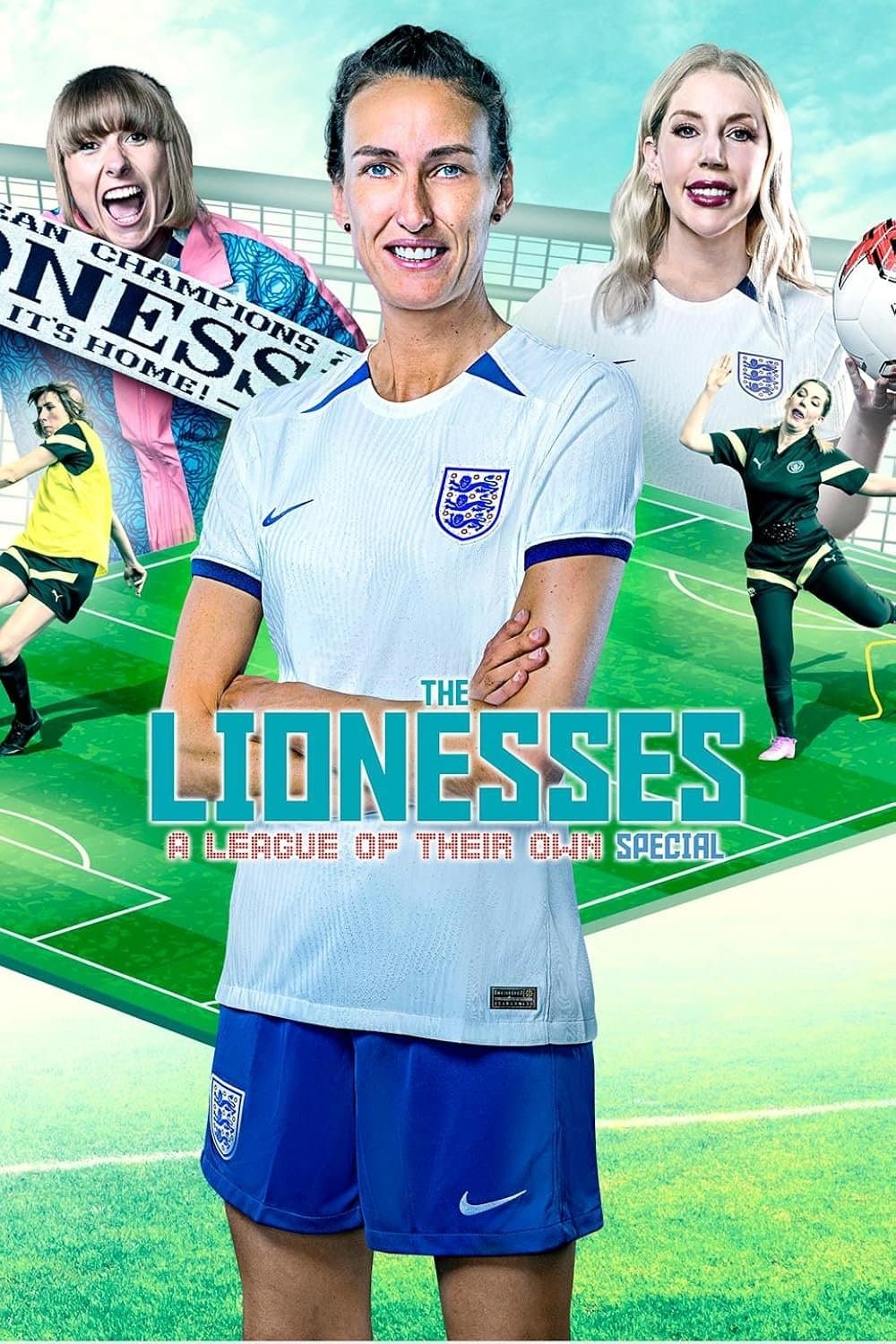 The Lionesses: A League of Their Own Special backdrop