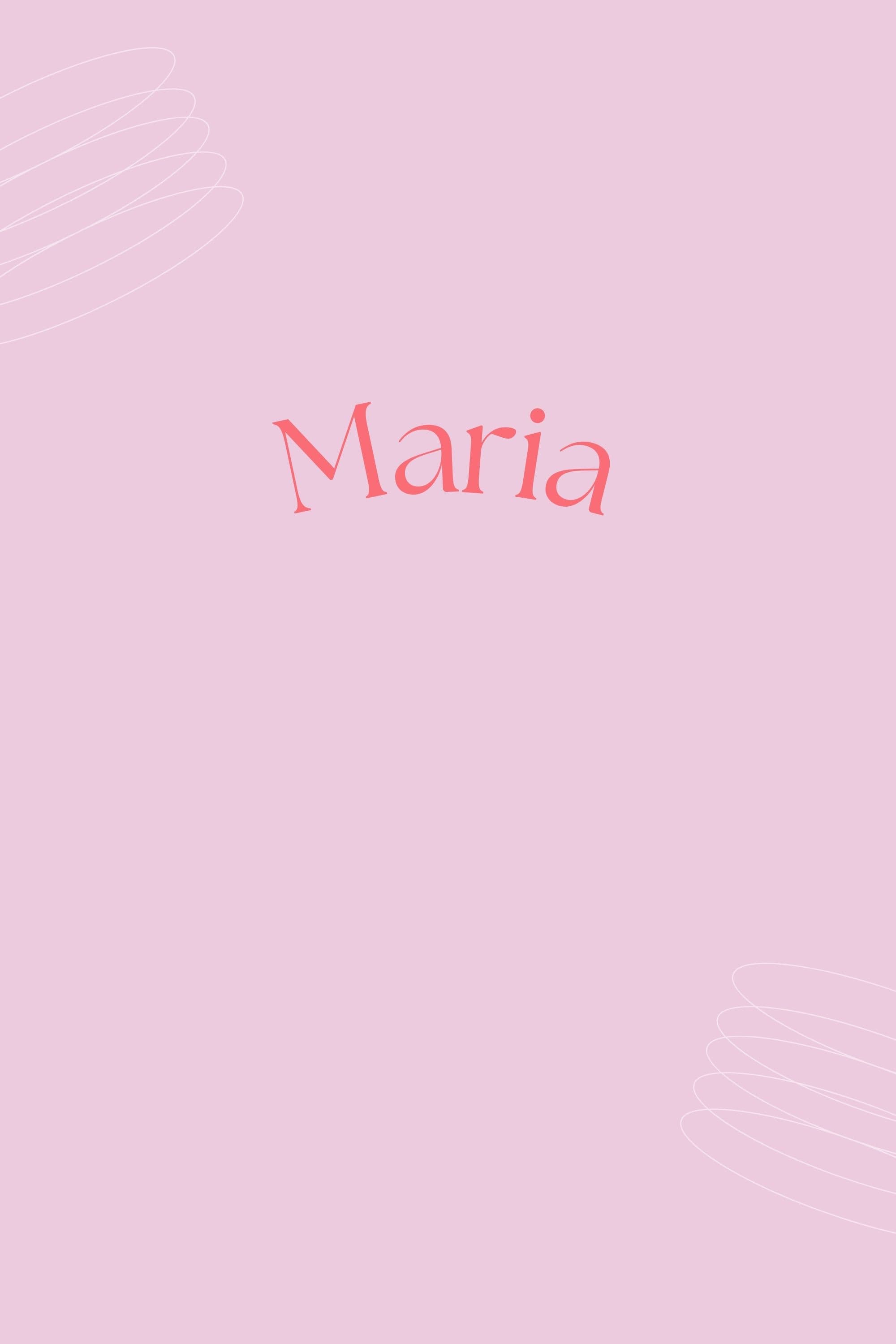 Maria backdrop