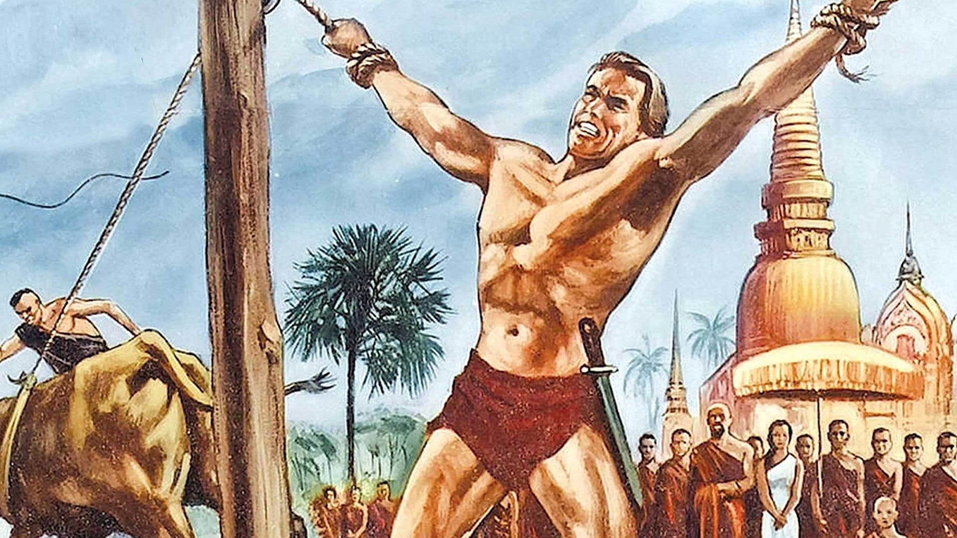 Tarzan's Three Challenges backdrop