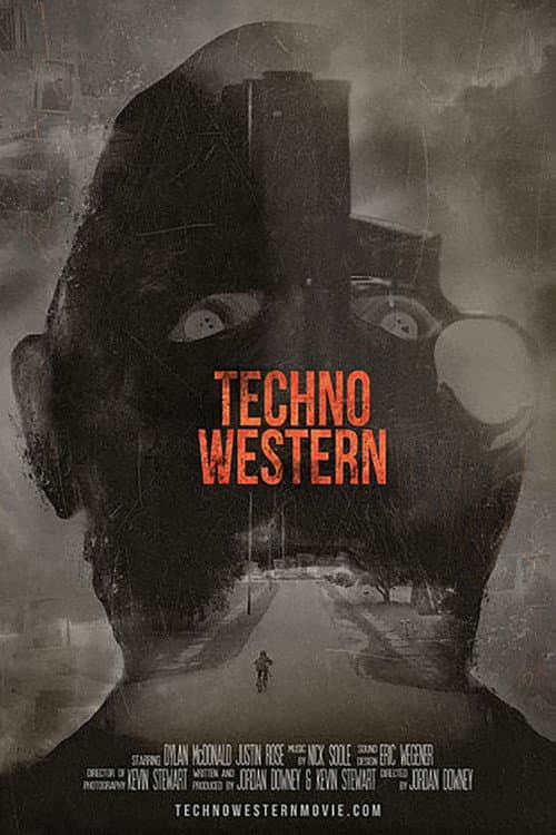 Techno Western backdrop