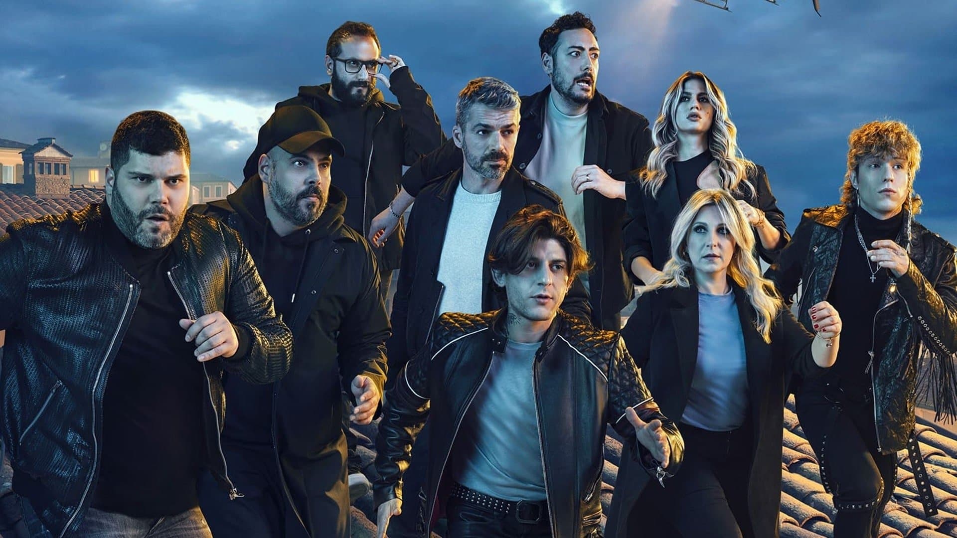 Celebrity Hunted Italy backdrop