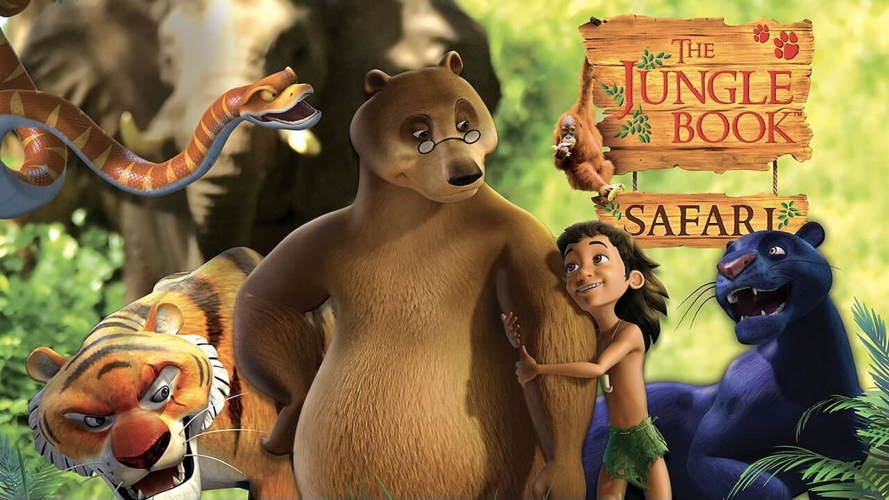 The Jungle Book Safari backdrop