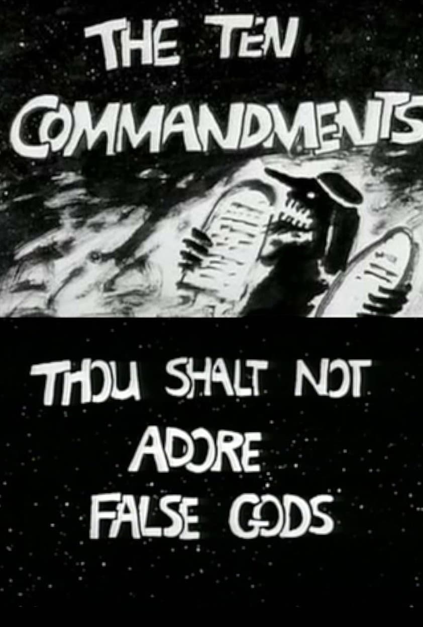 The Ten Commandments Number 1: Thou Shalt Not Adore False Gods backdrop