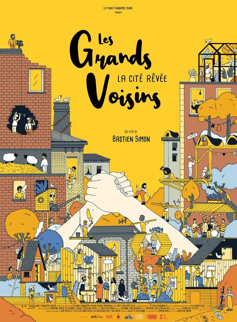 Les Grands Voisins, la cité rêvée backdrop