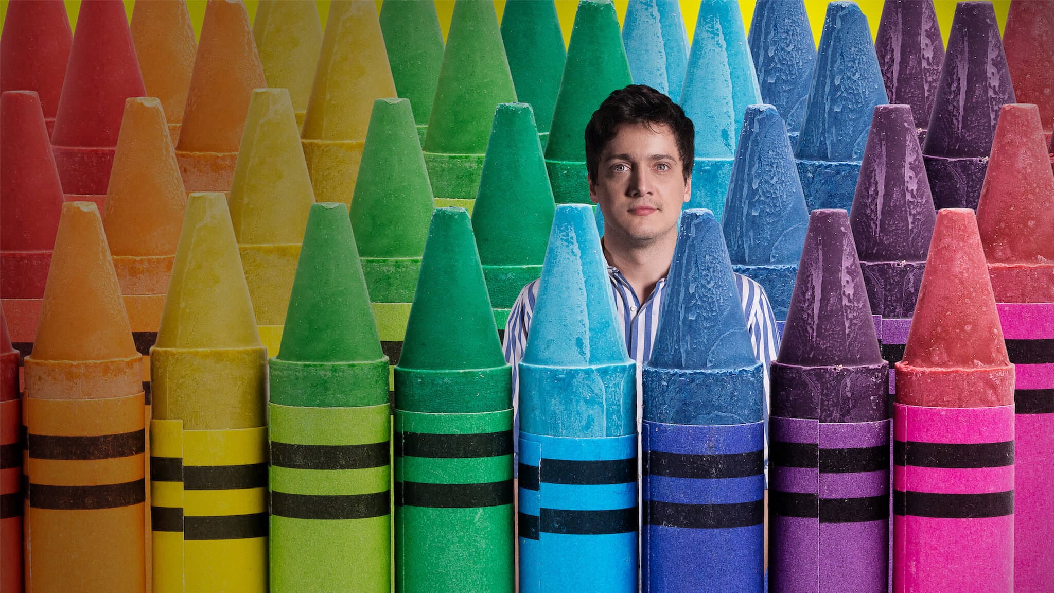 Luciano Mellera: Infantiloide backdrop