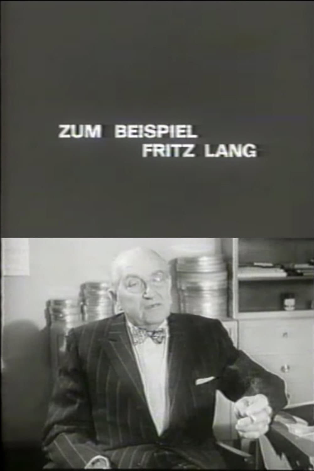For Example Fritz Lang backdrop