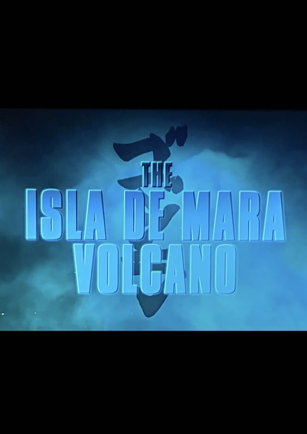 Godzilla: King of the Monsters- The Isla De Mara Volcano backdrop