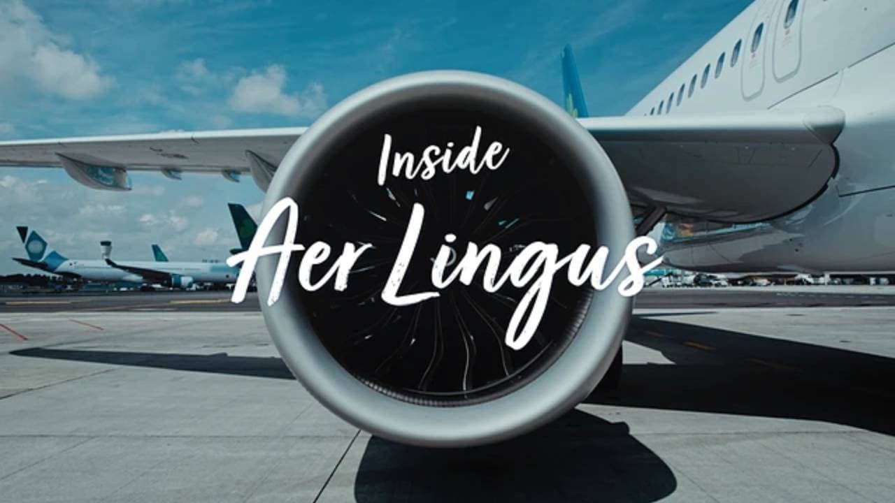 Inside Aer Lingus backdrop