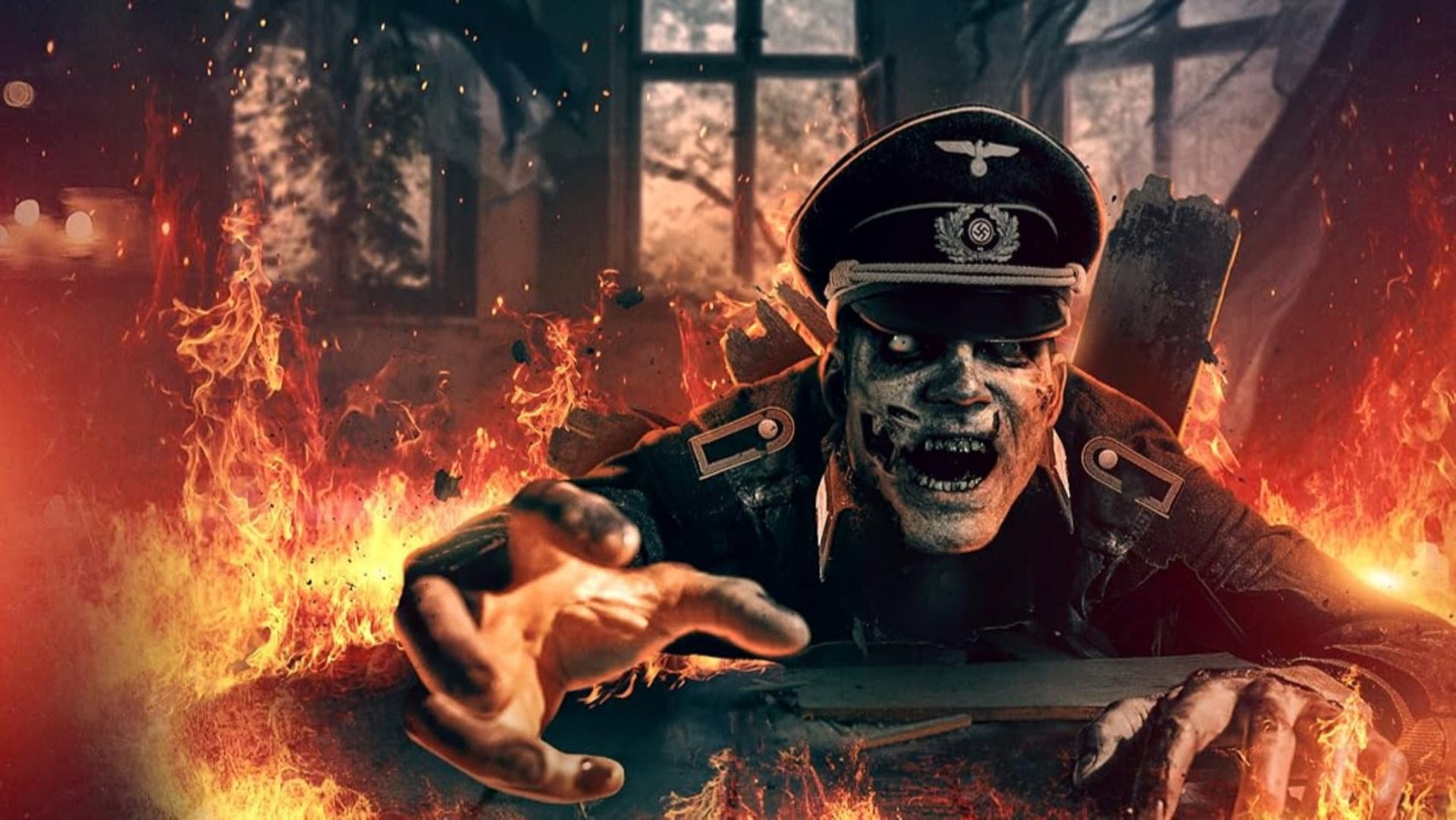 Nazi Zombies backdrop