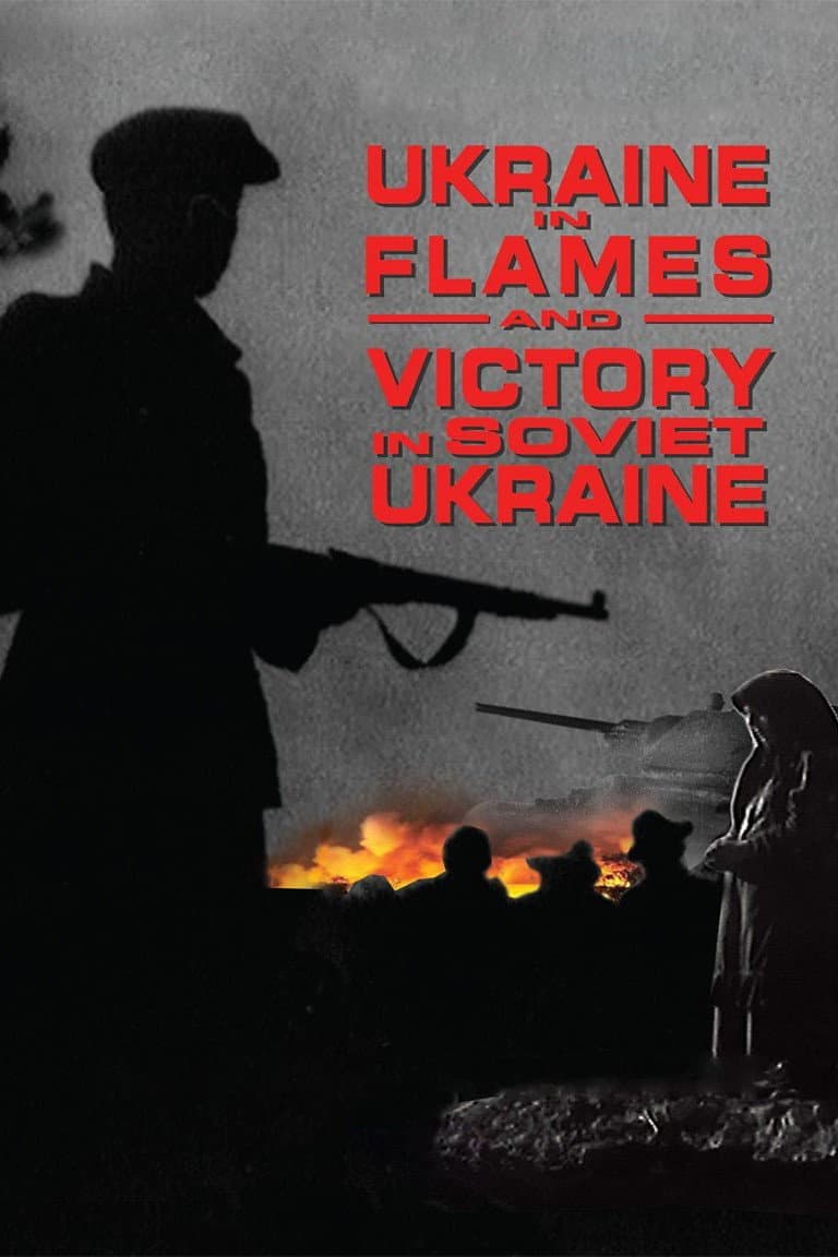 Ukraine in Flames backdrop