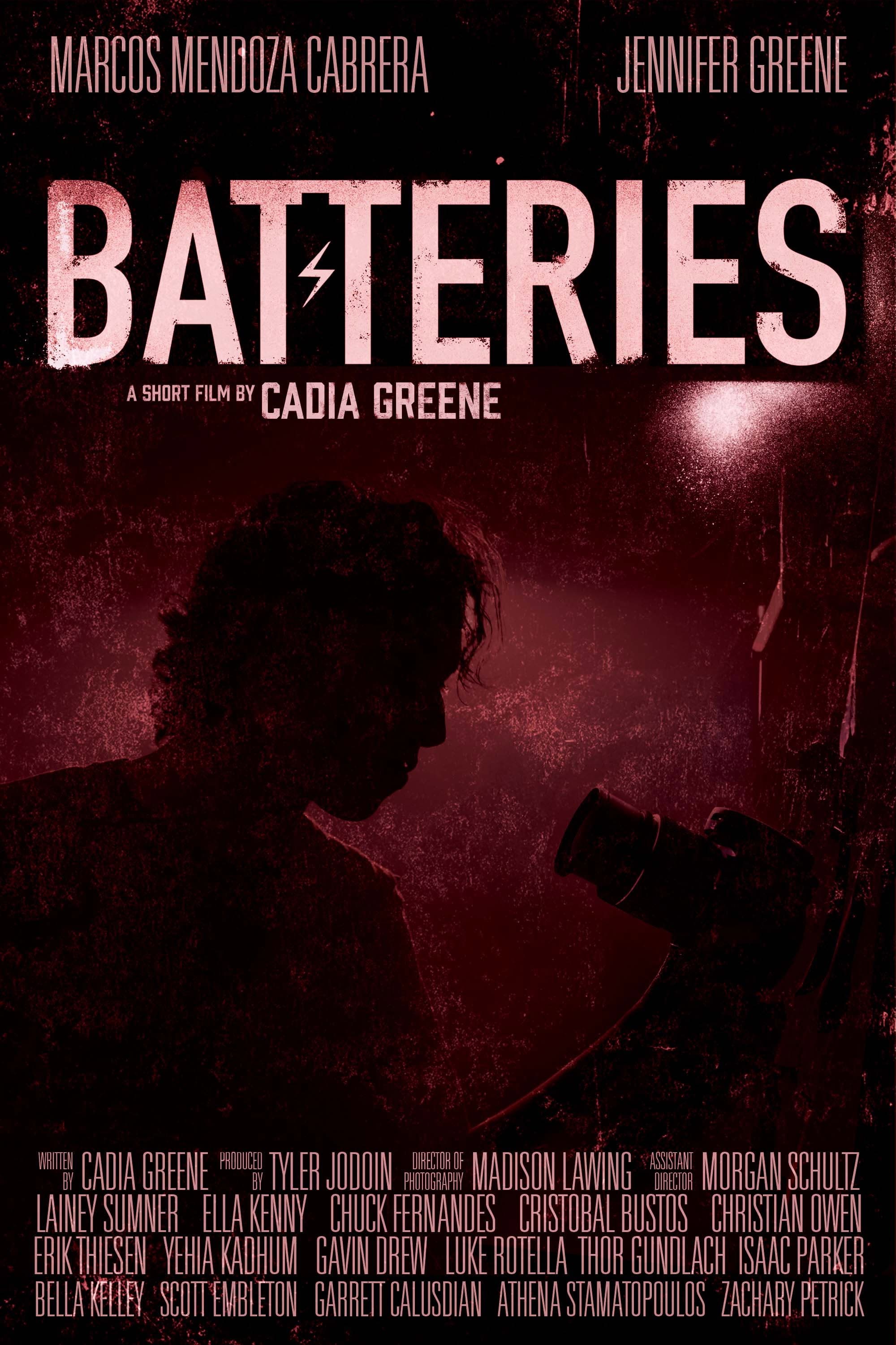 Batteries backdrop