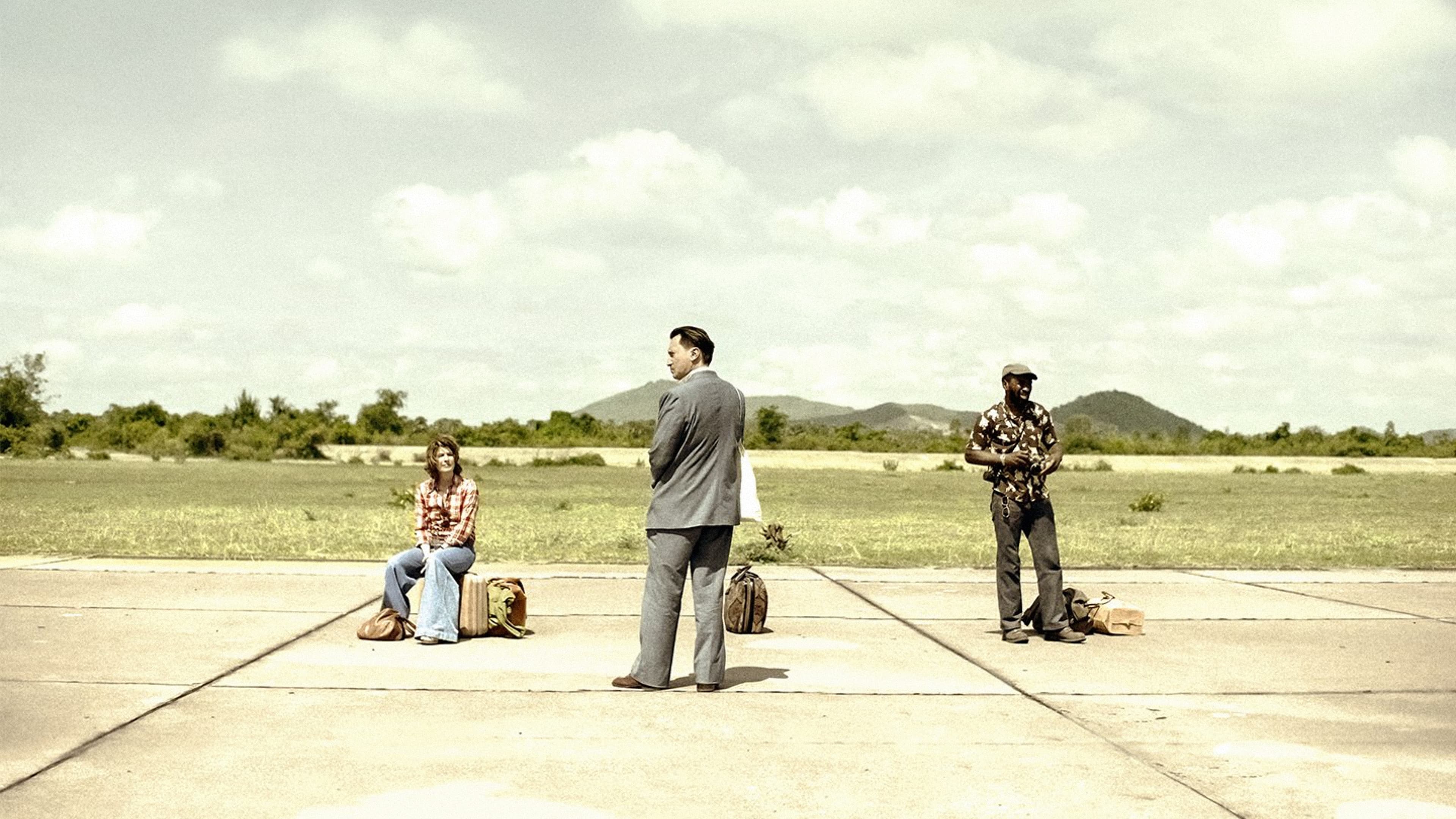 Meeting with Pol Pot backdrop
