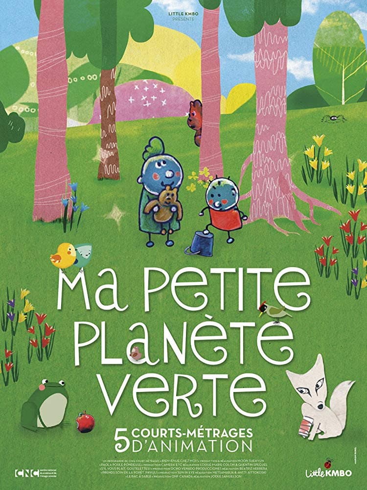 Ma petite planète verte backdrop