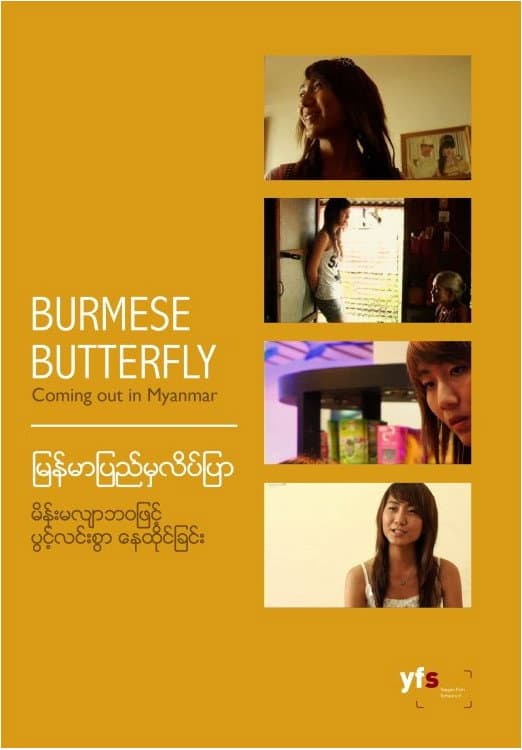 Burmese Butterfly backdrop