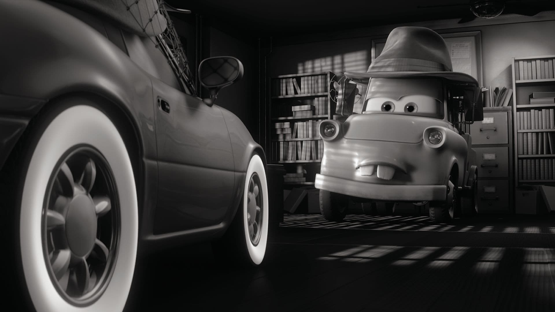 Mater Private Eye backdrop