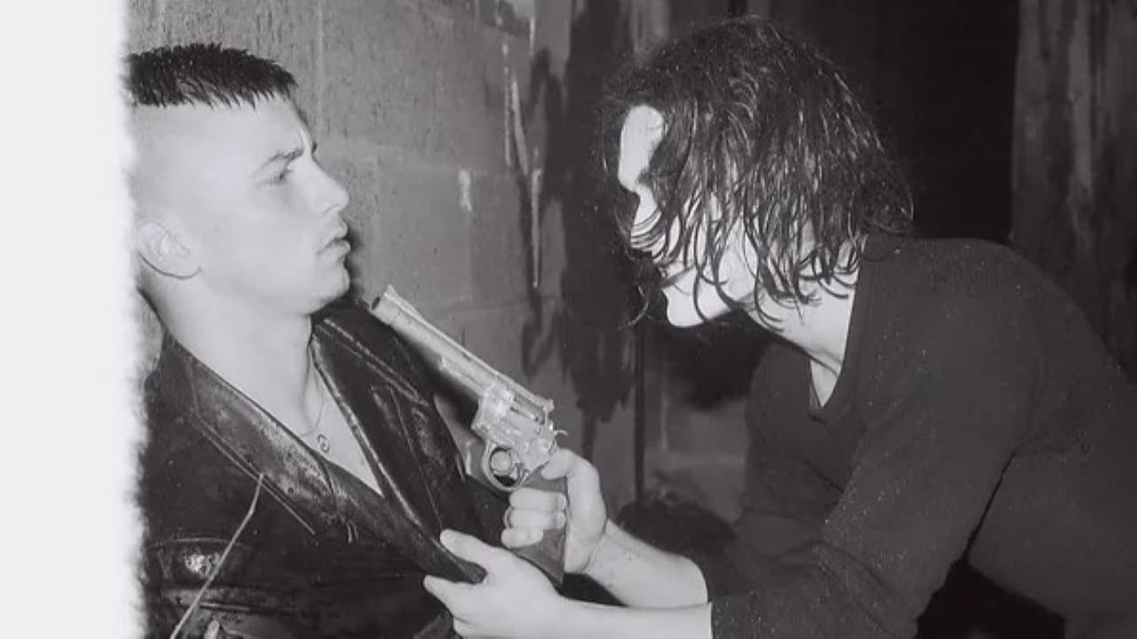 James O'Barr's THE CROW backdrop
