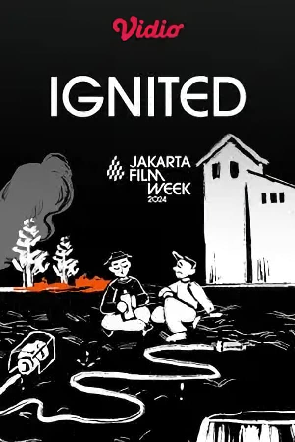 Ignited backdrop