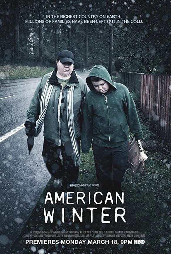 American Winter backdrop