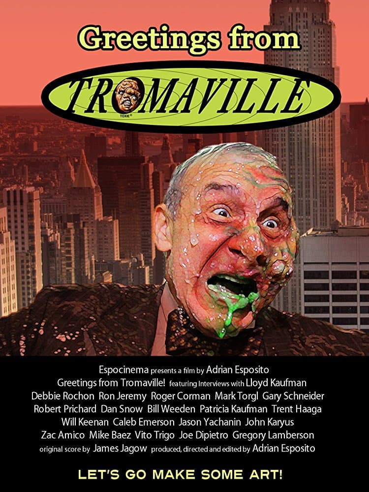 Greetings from Tromaville! backdrop
