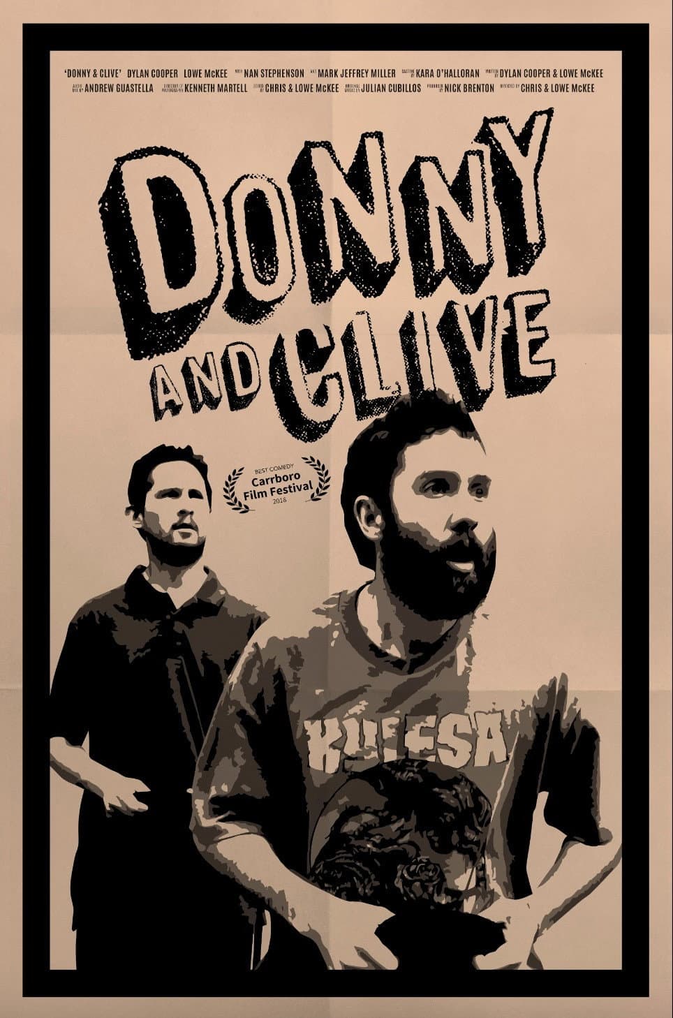 Donny and Clive backdrop